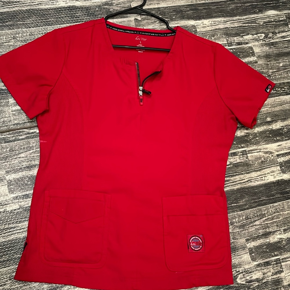 Koi brand scrub top